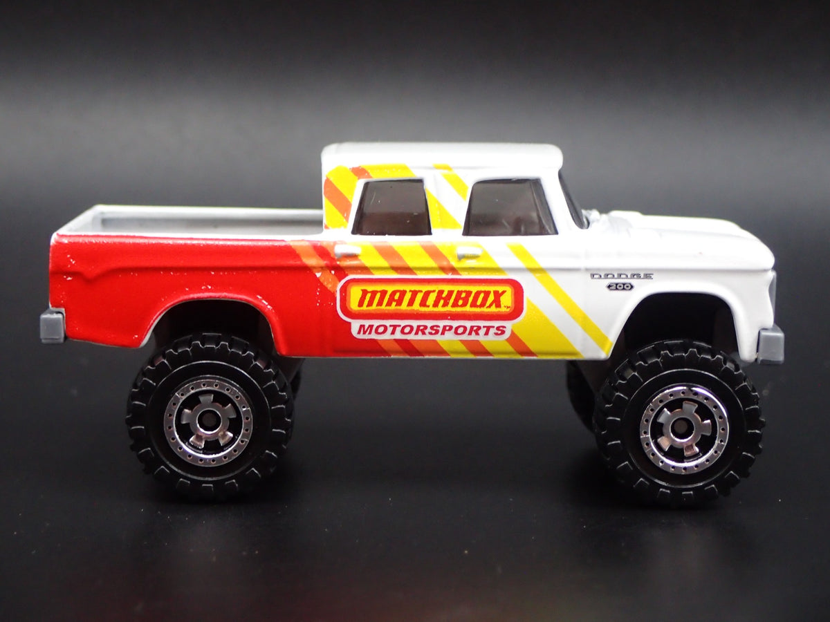 1968 68 DODGE D200 CREW CAB 4X4 PICKUP TRUCK RARE 1/64 SCALE DIECAST MODEL CAR-Burning Rubber Toy Company