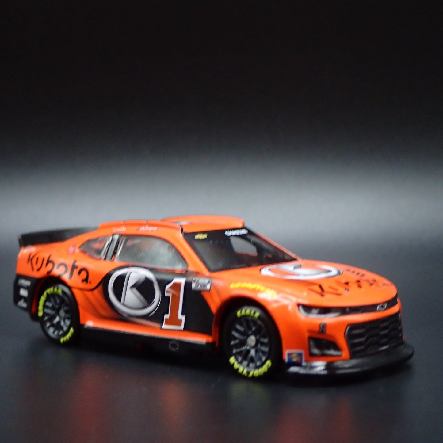 2024 24 CHEVY CAMARO ZL1 #1 ROSS CHASTAIN KUBOTA NASCAR 1:64 DIECAST MODEL CAR