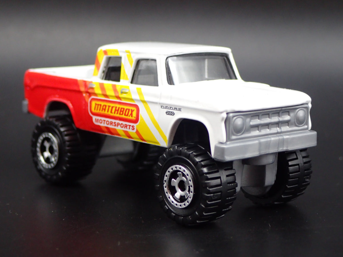1968 68 DODGE D200 CREW CAB 4X4 PICKUP TRUCK RARE 1/64 SCALE DIECAST MODEL CAR-Burning Rubber Toy Company