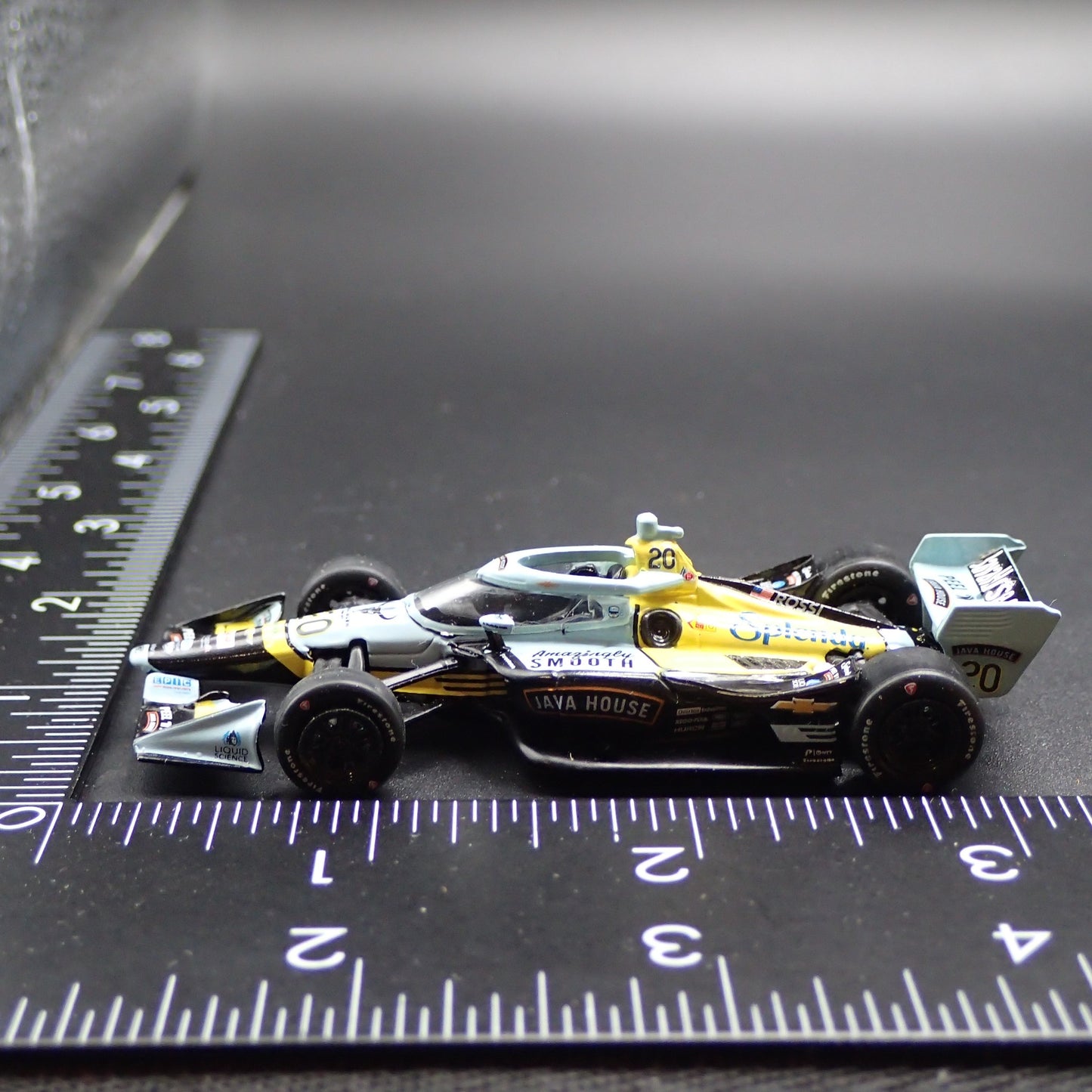 2026 26 INDY RACING CHEVY 20 ALEXANDER ROSSI JAVA HOUSE 1:64 SCALE DIECAST CAR