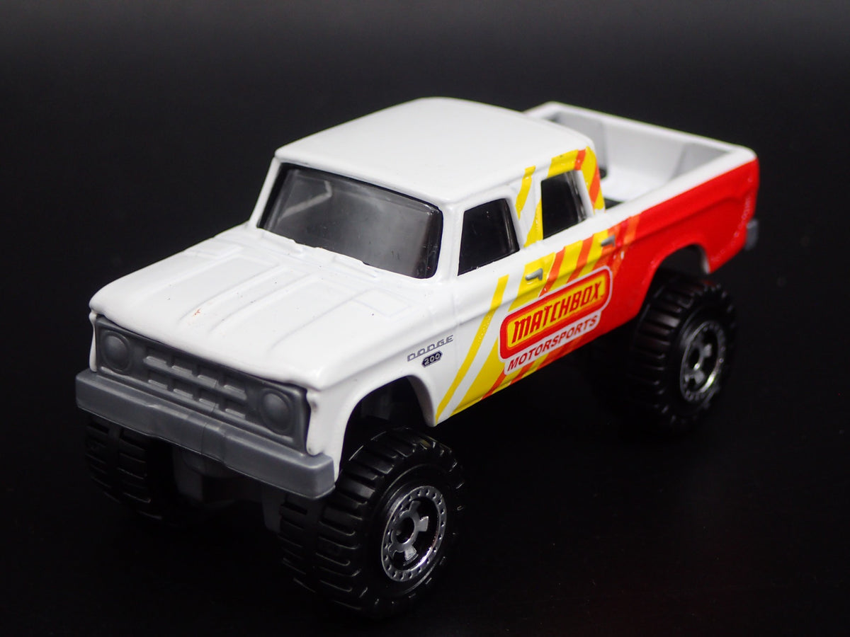 1968 68 DODGE D200 CREW CAB 4X4 PICKUP TRUCK RARE 1/64 SCALE DIECAST MODEL CAR-Burning Rubber Toy Company