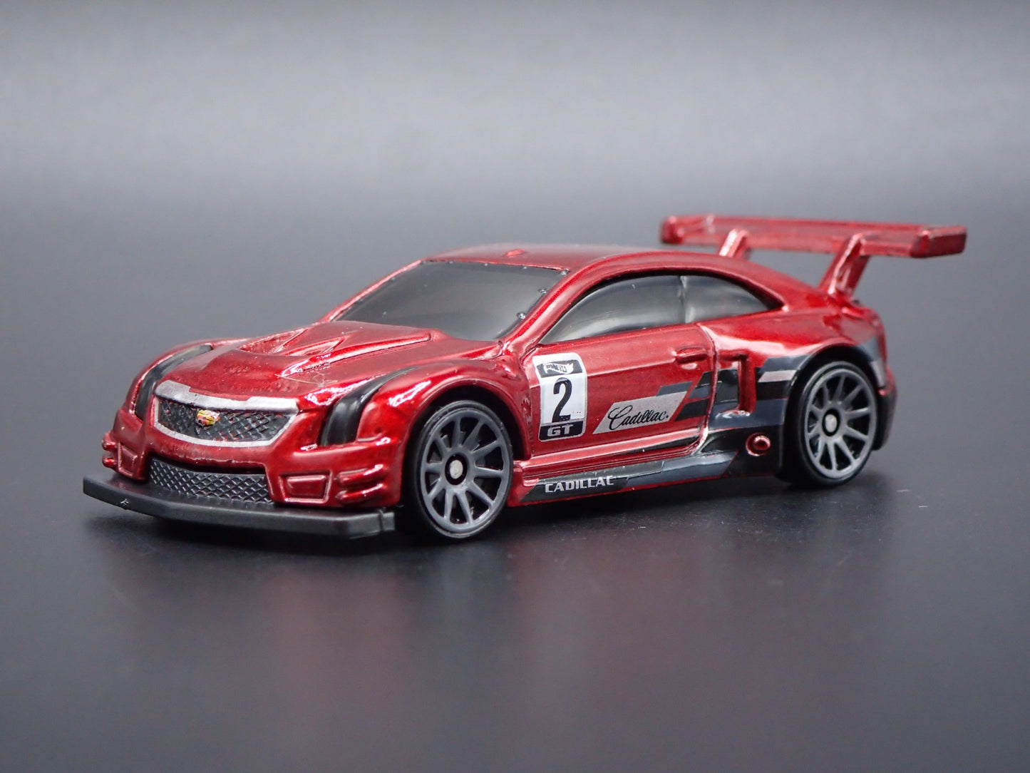 2016 16 CADILLAC CADDY ATS-V R RACING RARE 1:64 SCALE DIORAMA DIECAST MODEL CAR