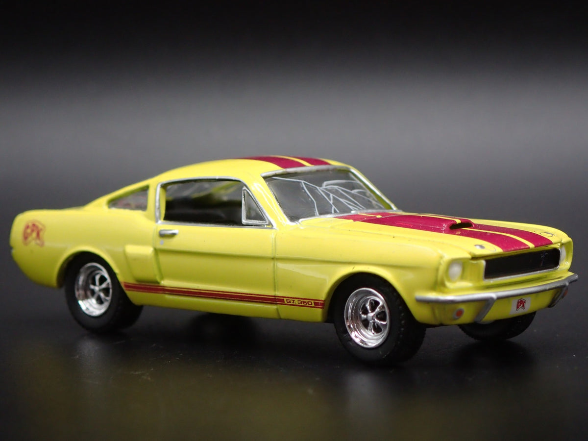 1966 66 FORD MUSTANG SHELBY GT350 GPK 1/64 SCALE COLLECTIBLE DIECAST MODEL CAR-Burning Rubber Toy Company
