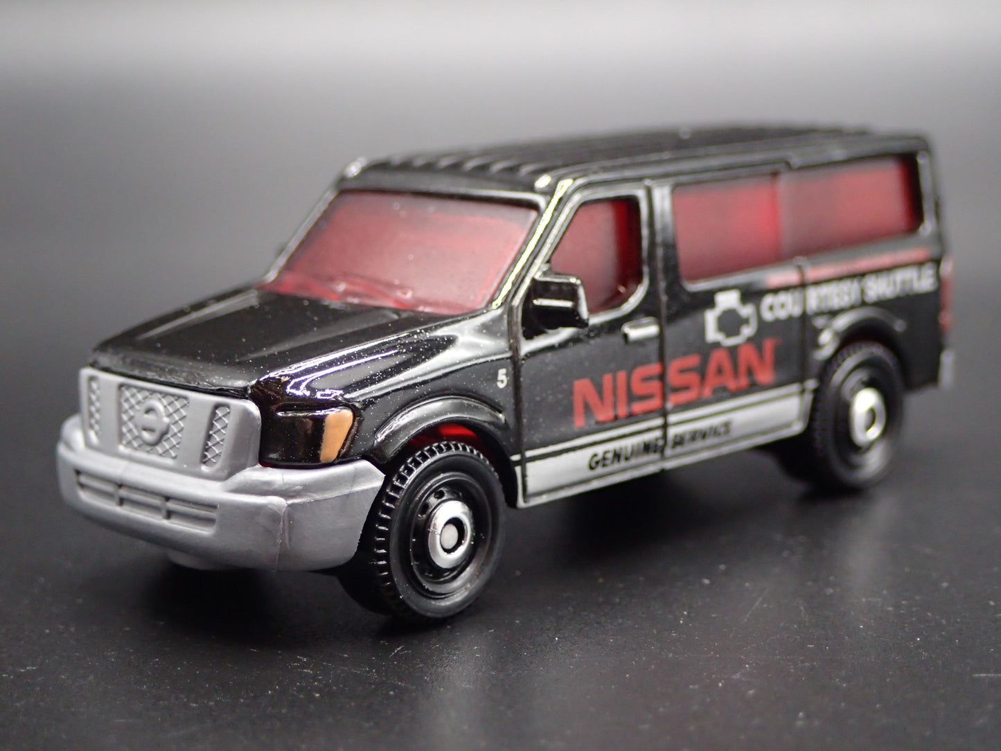 2012-2021 NISSAN NV VAN COURTESY SHUTTLE W HITCH 1:64 SCALE DIECAST MODEL CAR
