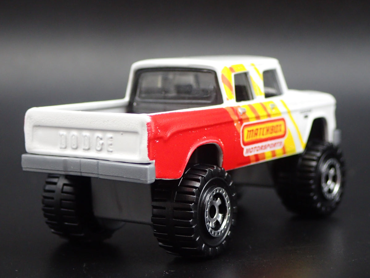 1968 68 DODGE D200 CREW CAB 4X4 PICKUP TRUCK RARE 1/64 SCALE DIECAST MODEL CAR-Burning Rubber Toy Company