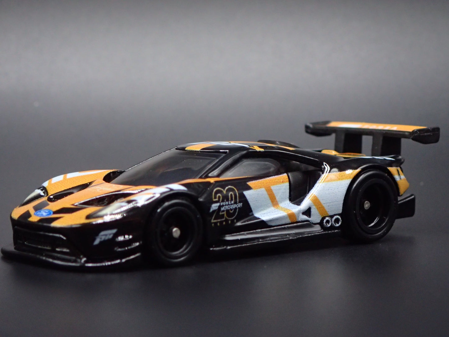 2017-2022 FORD GT SUPERCAR FORZA BLACK 1:64 SCALE DIORAMA DIECAST MODEL CAR