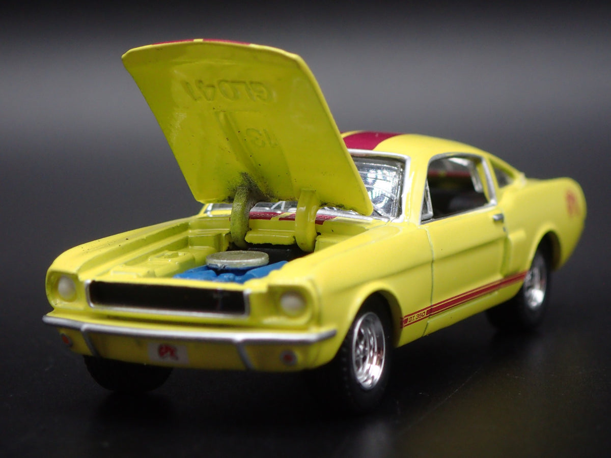 1966 66 FORD MUSTANG SHELBY GT350 GPK 1/64 SCALE COLLECTIBLE DIECAST MODEL CAR-Burning Rubber Toy Company