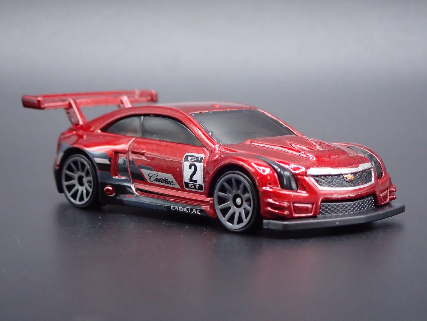 2016 16 CADILLAC CADDY ATS-V R RACING RARE 1:64 SCALE DIORAMA DIECAST MODEL CAR