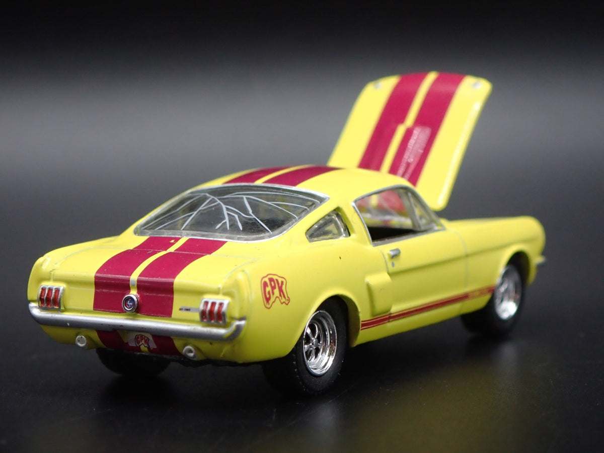 1966 66 FORD MUSTANG SHELBY GT350 GPK 1/64 SCALE COLLECTIBLE DIECAST MODEL CAR-Burning Rubber Toy Company
