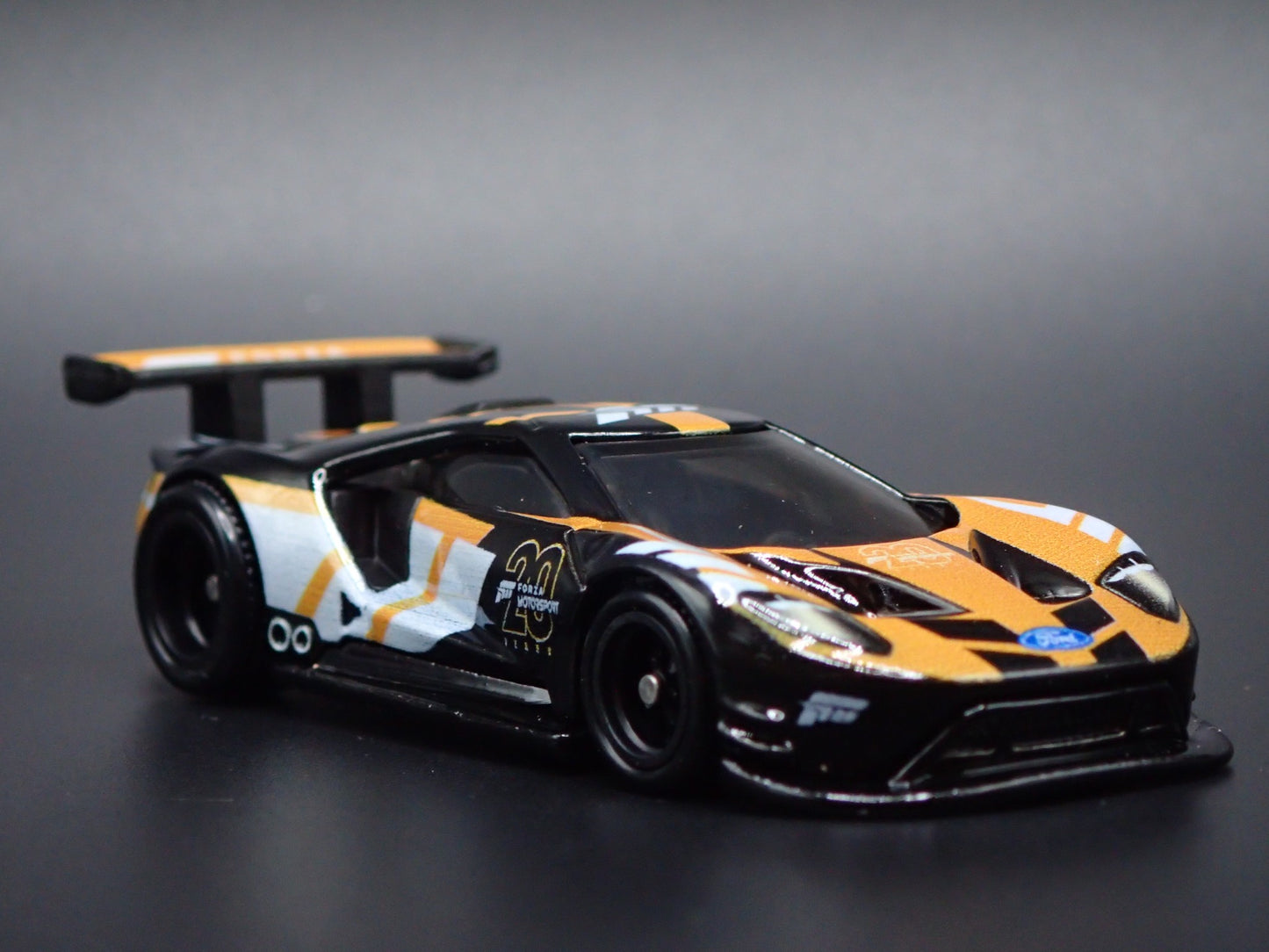 2017-2022 FORD GT SUPERCAR FORZA BLACK 1:64 SCALE DIORAMA DIECAST MODEL CAR