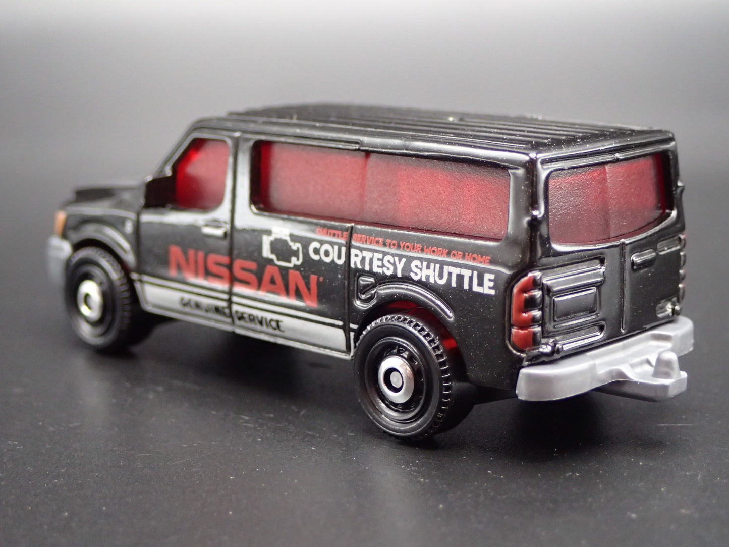 2012-2021 NISSAN NV VAN COURTESY SHUTTLE W HITCH 1:64 SCALE DIECAST MODEL CAR