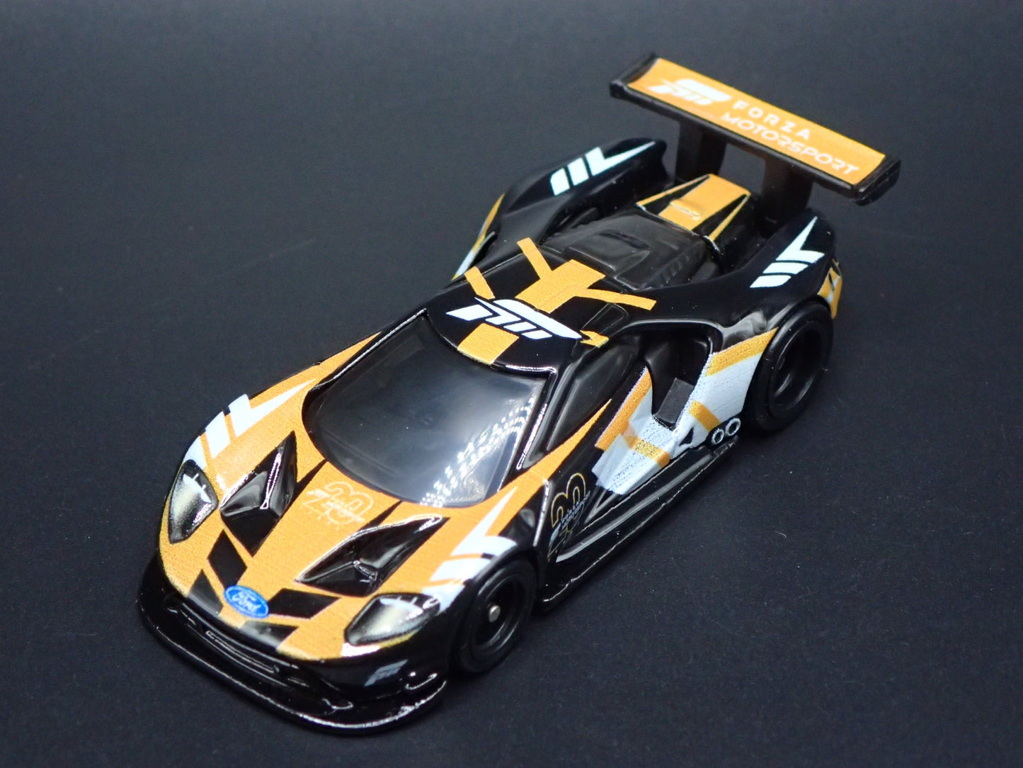 2017-2022 FORD GT SUPERCAR FORZA BLACK 1:64 SCALE DIORAMA DIECAST MODEL CAR