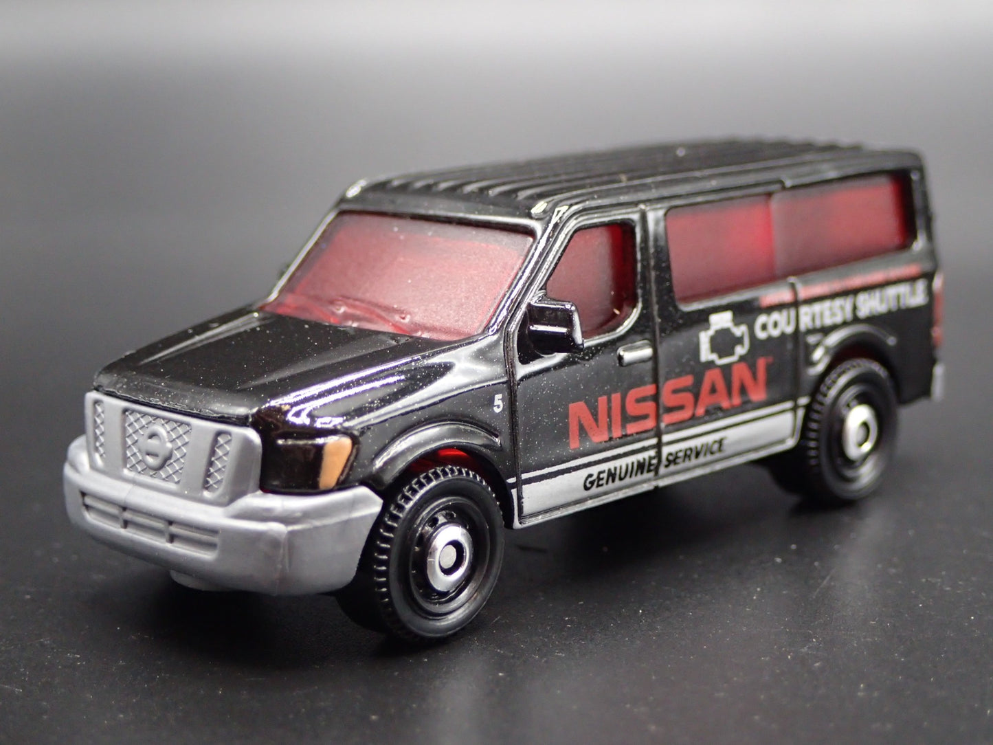 2012-2021 NISSAN NV VAN COURTESY SHUTTLE W HITCH 1:64 SCALE DIECAST MODEL CAR