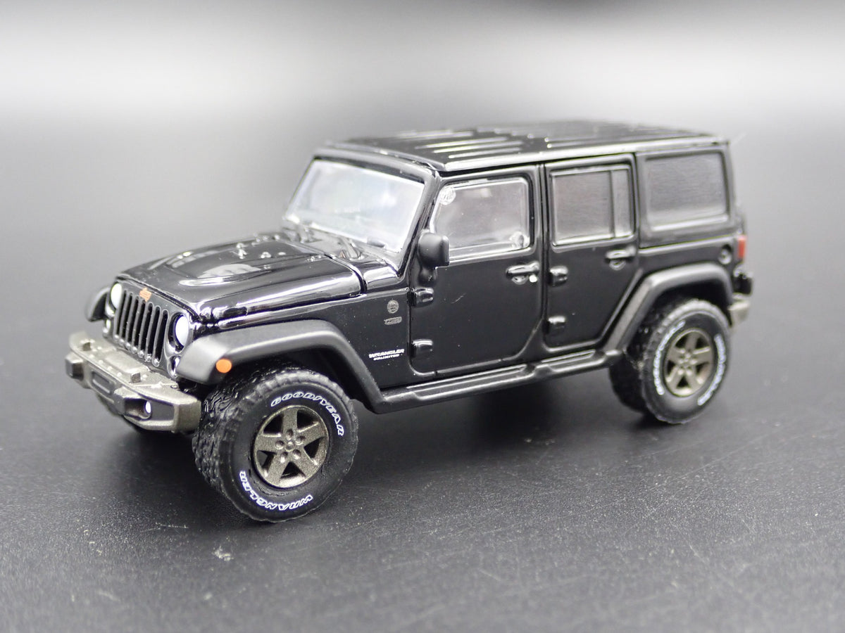 2006 - 2018 JEEP WRANGLER UNLIMITED JK 4 FOUR DOOR 1:64 SCALE DIECAST MODEL CAR-Burning Rubber Toy Company