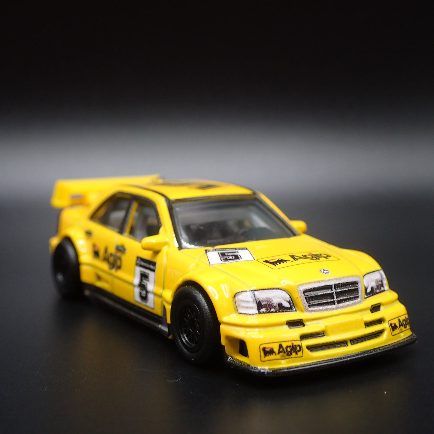 1994 94 MERCEDES-BENZ CLK DTM TOURING CAR AGIP 1:64 SCALE DIECAST MODEL CAR