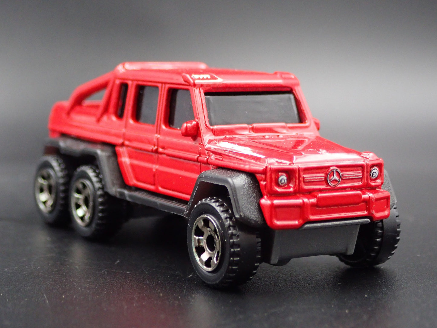 2013 - 2015 MERCEDES BENZ G63 AMG 6X6 G WAGON RED 1/64 SCALE DIECAST MODEL CAR