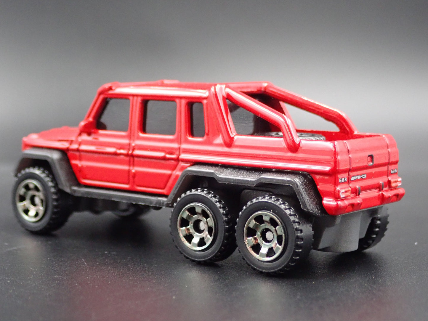 2013 - 2015 MERCEDES BENZ G63 AMG 6X6 G WAGON RED 1/64 SCALE DIECAST MODEL CAR