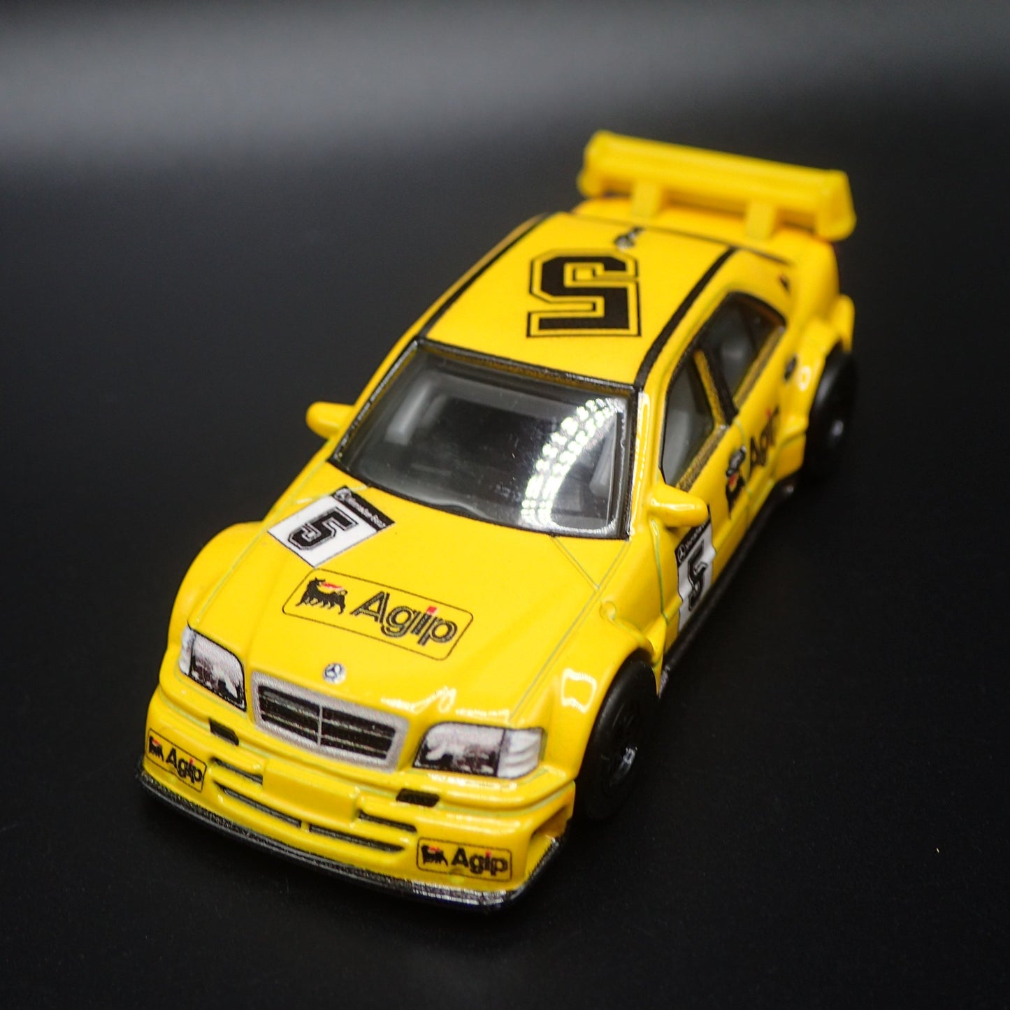1994 94 MERCEDES-BENZ CLK DTM TOURING CAR AGIP 1:64 SCALE DIECAST MODEL CAR