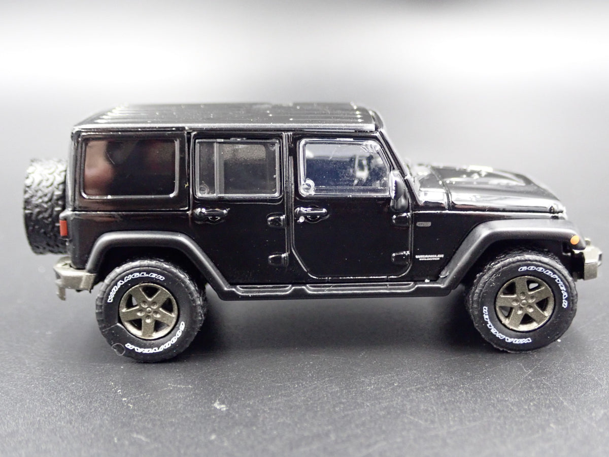 2006 - 2018 JEEP WRANGLER UNLIMITED JK 4 FOUR DOOR 1:64 SCALE DIECAST MODEL CAR-Burning Rubber Toy Company