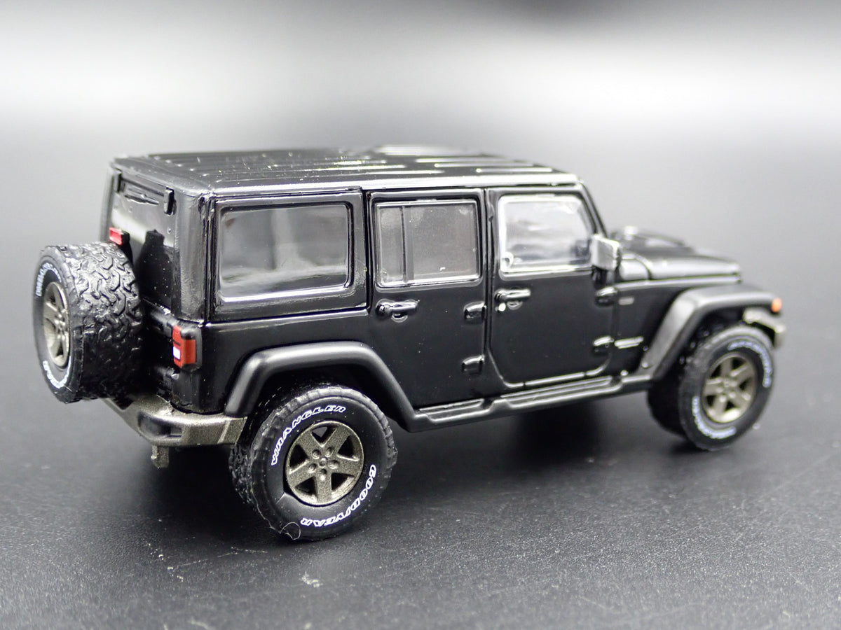 2006 - 2018 JEEP WRANGLER UNLIMITED JK 4 FOUR DOOR 1:64 SCALE DIECAST MODEL CAR-Burning Rubber Toy Company