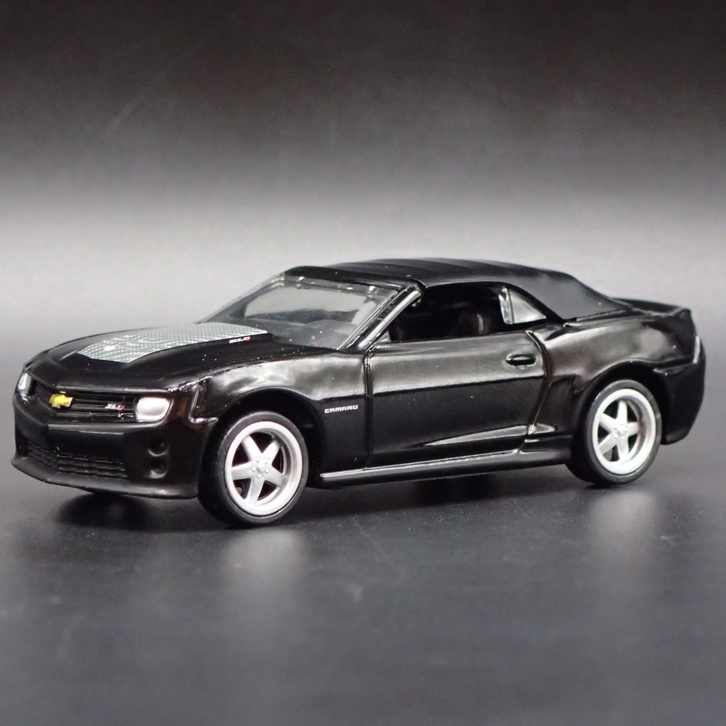 2012 12 CHEVY CHEVROLET CAMARO ZL1 CONVERTIBLE BLK 1:64 SCALE DIECAST MODEL CAR