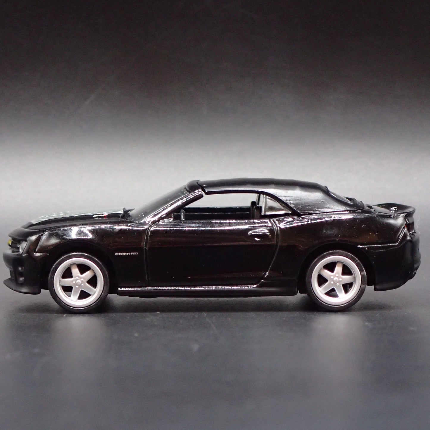 2012 12 CHEVY CHEVROLET CAMARO ZL1 CONVERTIBLE BLK 1:64 SCALE DIECAST MODEL CAR
