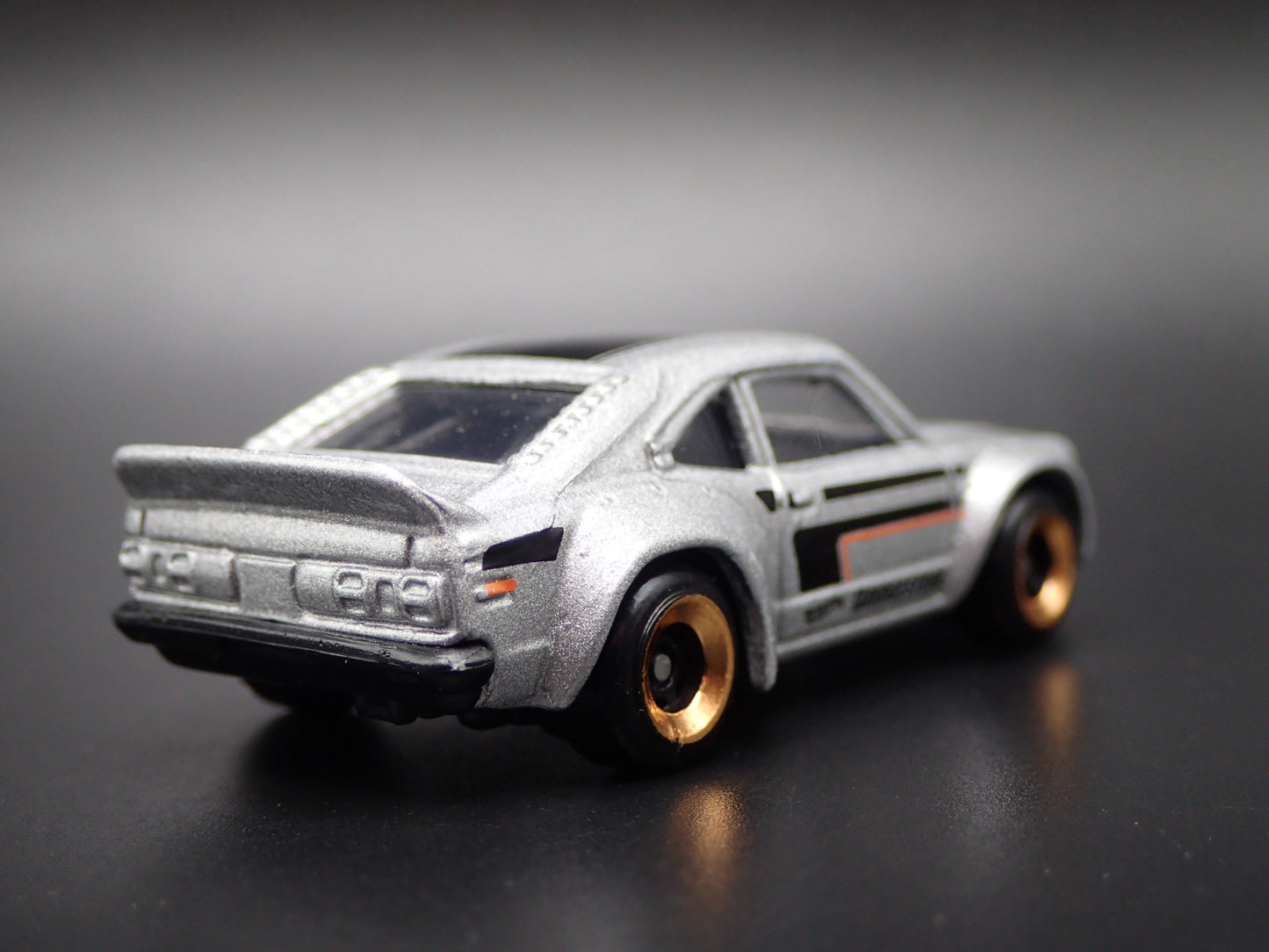 1971-1978 MAZDA RX3 JDM RACING SILVER 1:64 SCALE DIORAMA DIECAST MODEL CAR