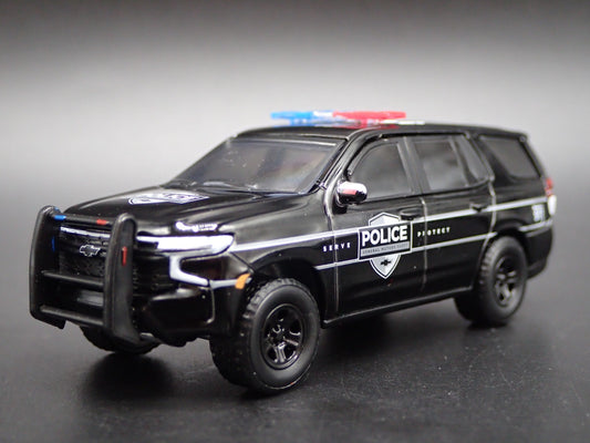 2021 CHEVY CHEVROLET TAHOE POLICE GM FLEET VEHICLE 1:64 SCALE DIECAST MODEL CAR