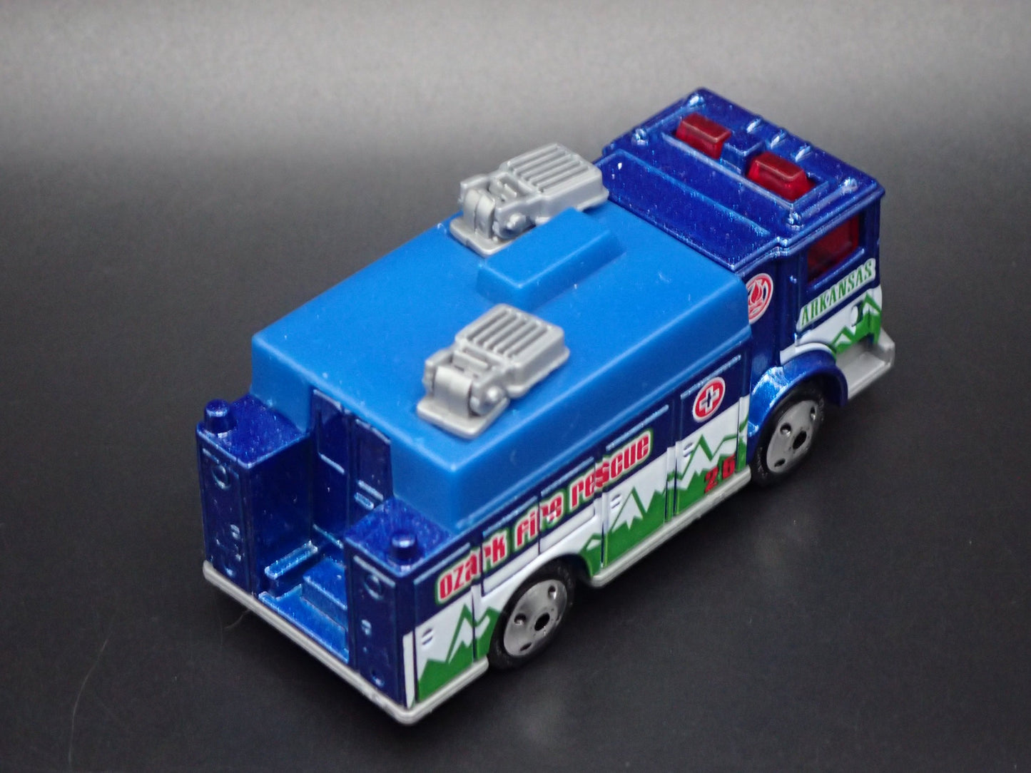 FIRE ENGINE TRUCK AUXILIARY POWER TRUCK ARKANSAS 1:64 MB SCALE DIECAST MODEL CAR