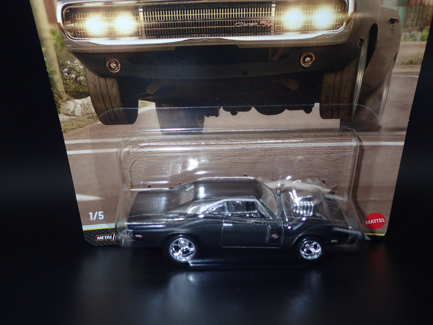 2026 HOT WHEELS PREMIUM FAST & FURIOUS 25YR 1/5 1970 DODGE CHARGER RT CHASE