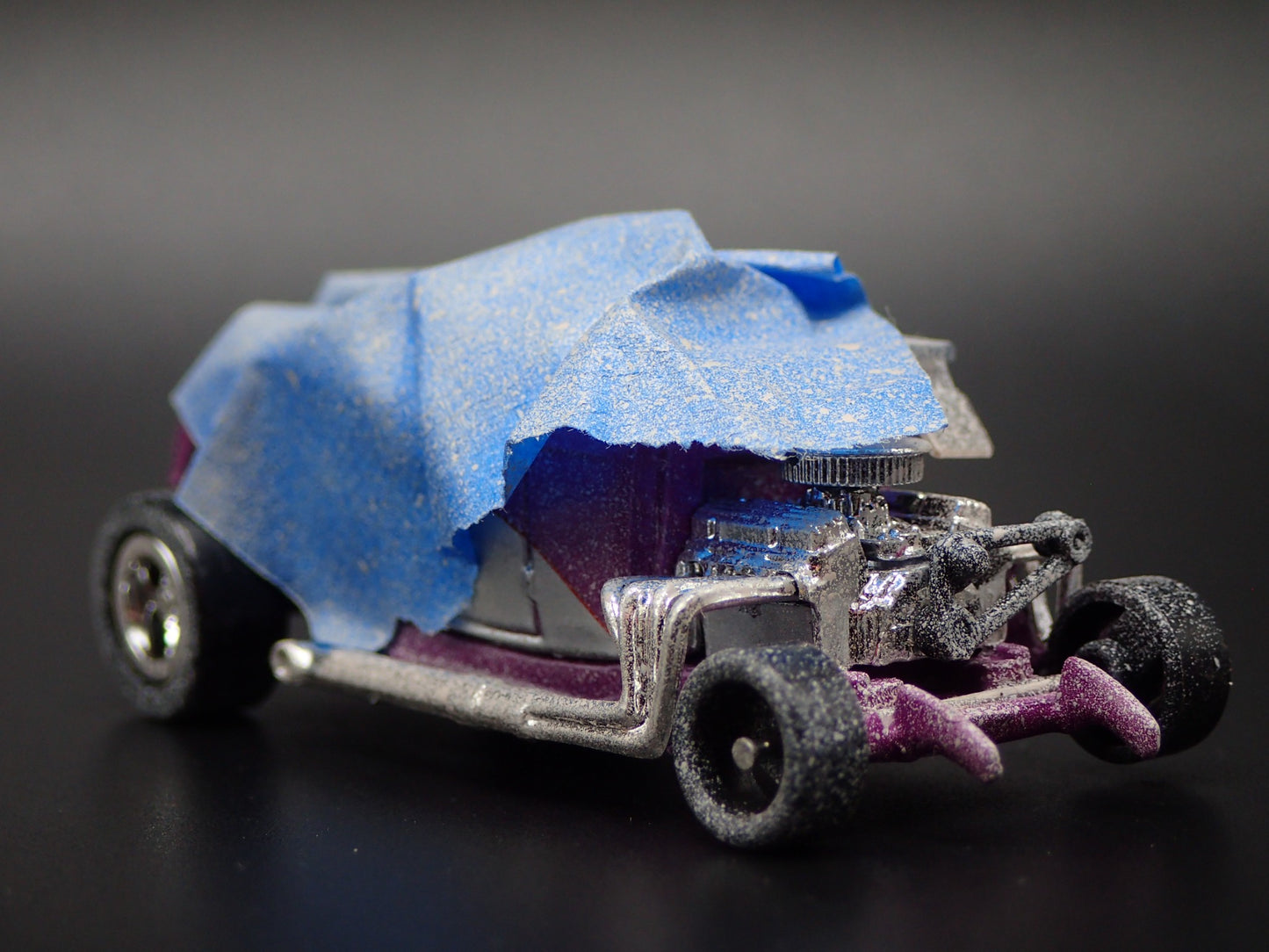 1932 32 FORD HIBOY HOT ROD BARN FIND 1:64 SCALE COLLECTIBLE DIECAST MODEL CAR