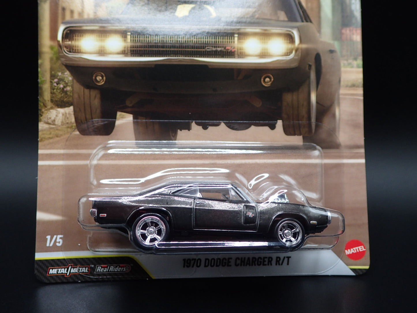 2026 HOT WHEELS PREMIUM FAST & FURIOUS 25YR 1/5 1970 DODGE CHARGER RT CHASE