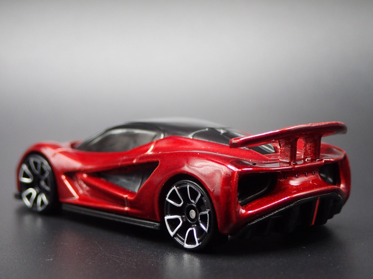 2023-2024 LOTUS EVIJA BURGUNDY 1/64 SCALE COLLECTIBLE DIORAMA DIECAST MODEL CAR