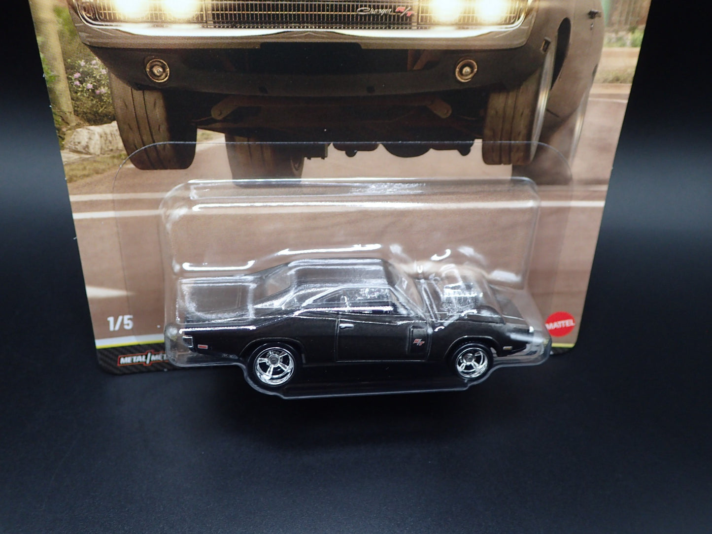 2026 HOT WHEELS PREMIUM FAST & FURIOUS 25YR 1/5 1970 DODGE CHARGER RT CHASE