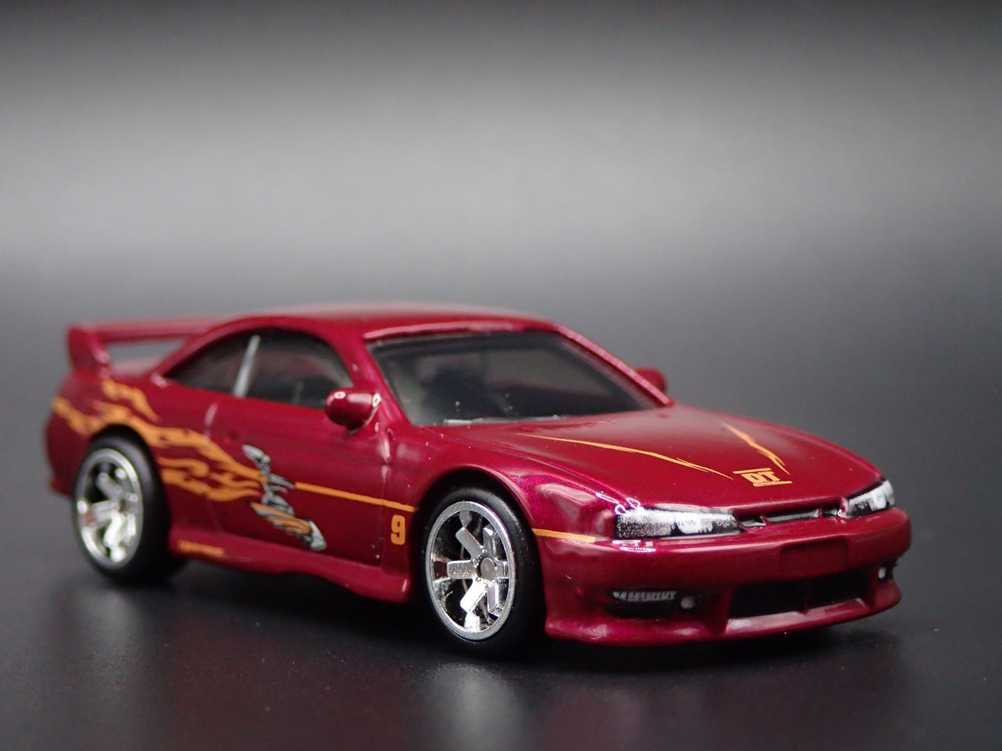1994-1998 NISSAN 240SX S14 FAST & FURIOUS 1:64 SCALE DIORAMA DIECAST MODEL CAR