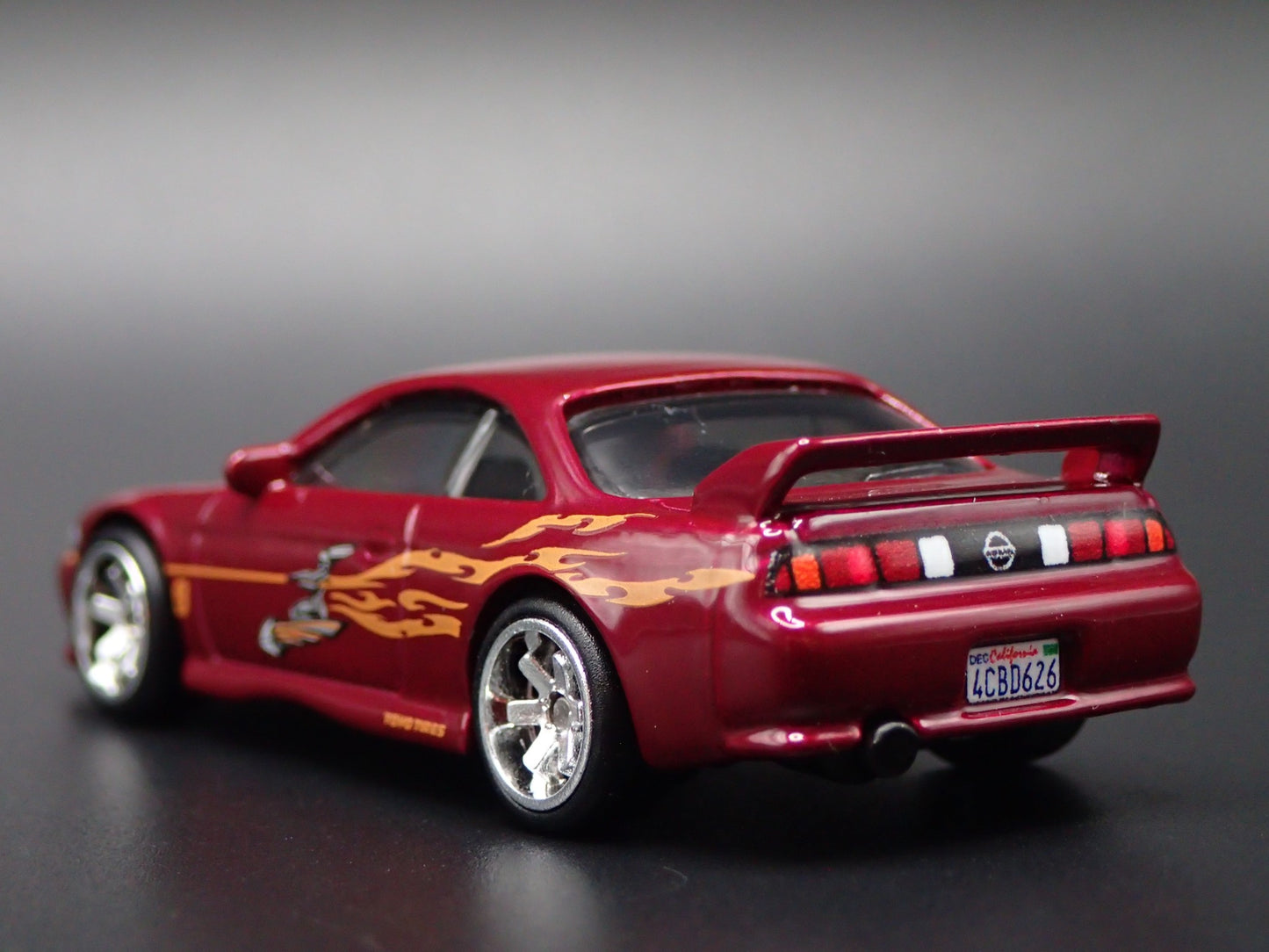 1994-1998 NISSAN 240SX S14 FAST & FURIOUS 1:64 SCALE DIORAMA DIECAST MODEL CAR