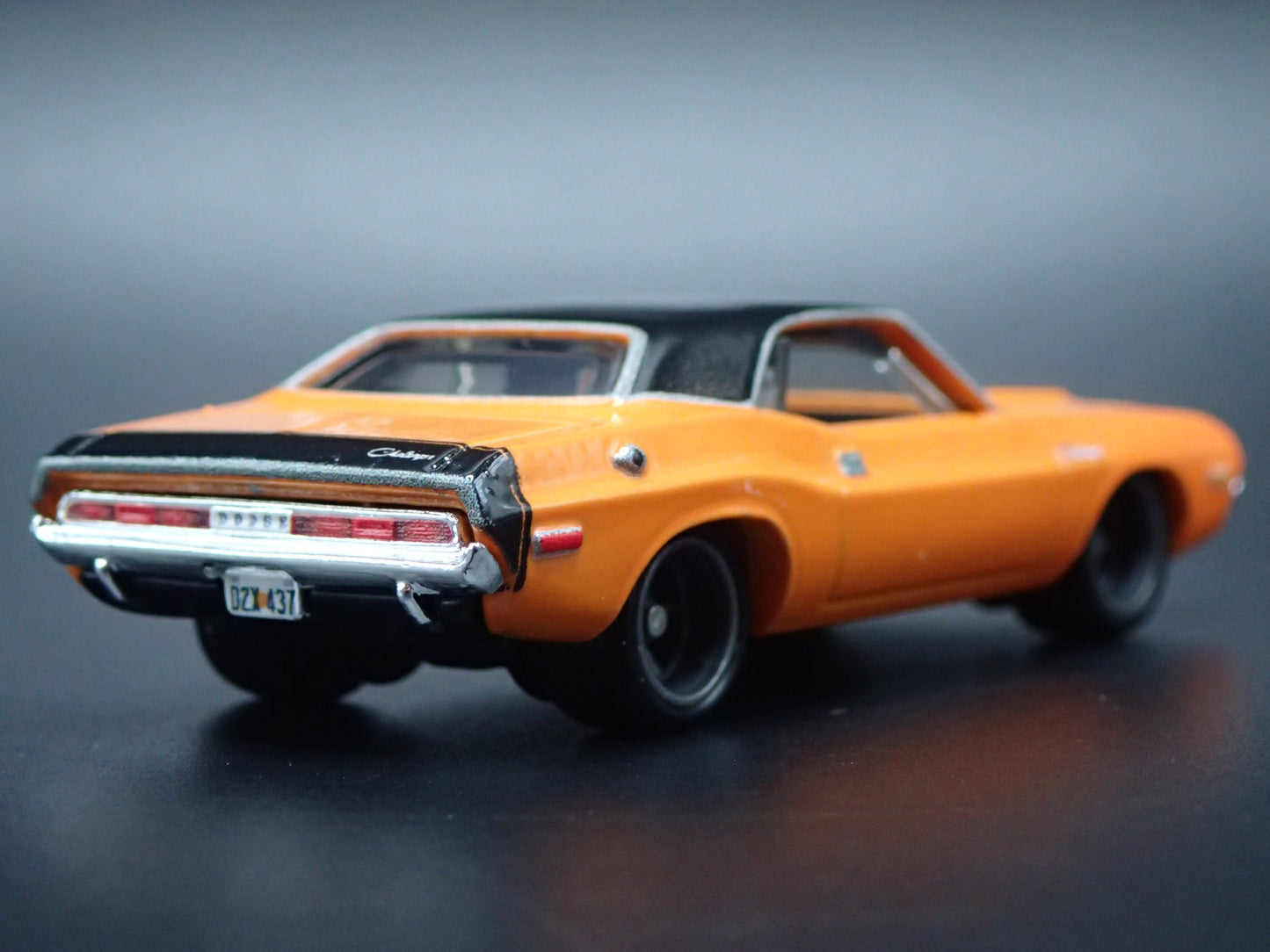 1970 70 DODGE CHALLENGER RT ORANGE 1:64 SCALE COLLECTIBLE DIECAST MODEL CAR