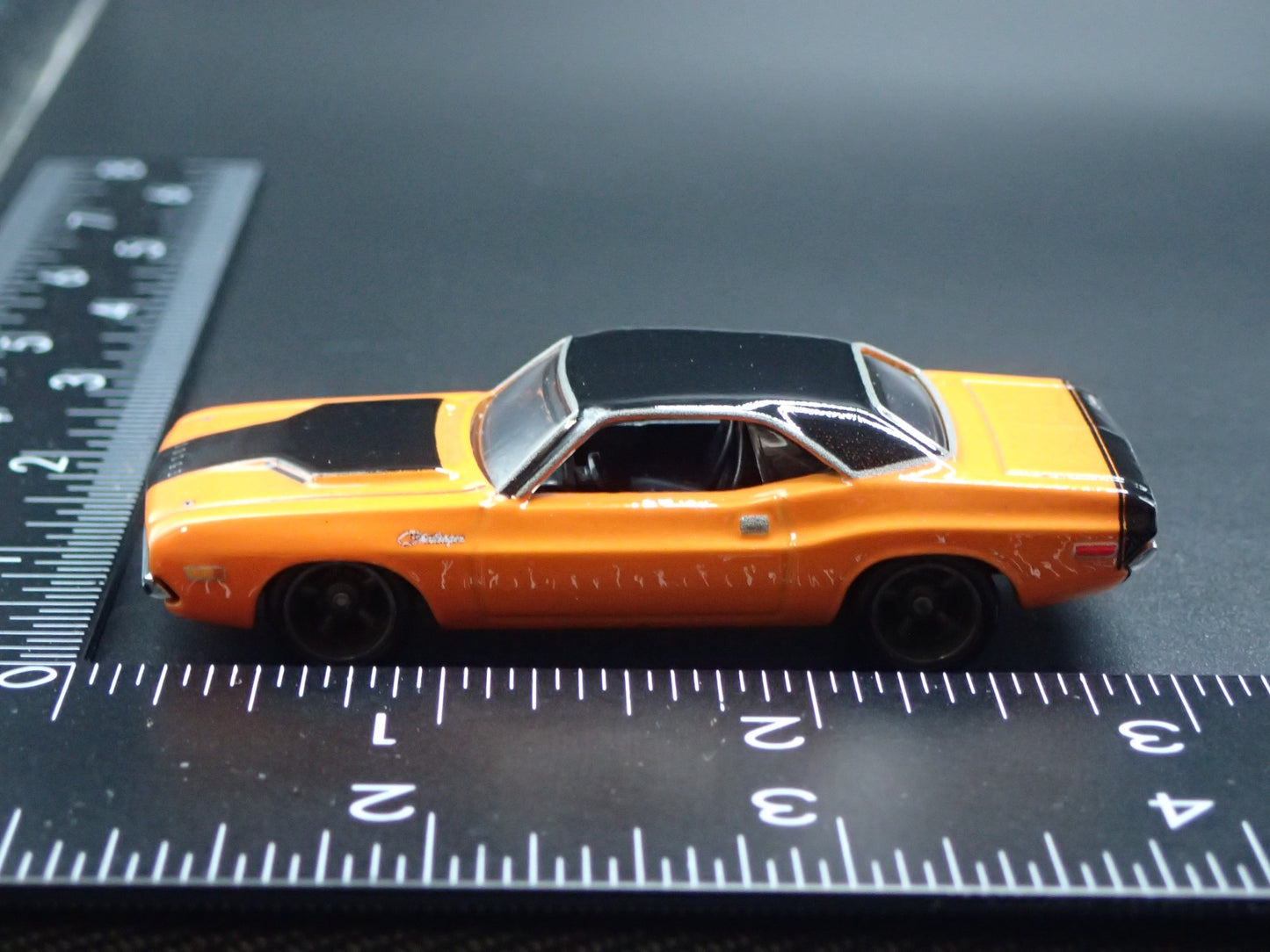 1970 70 DODGE CHALLENGER RT ORANGE 1:64 SCALE COLLECTIBLE DIECAST MODEL CAR