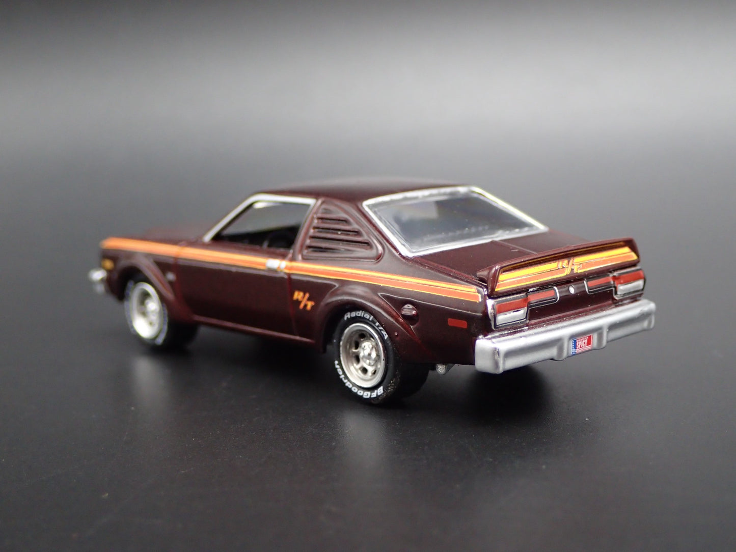 1976 76 DODGE ASPEN R/T RARE 1/64 SCALE COLLECTIBLE DIORAMA DIECAST MODEL CAR