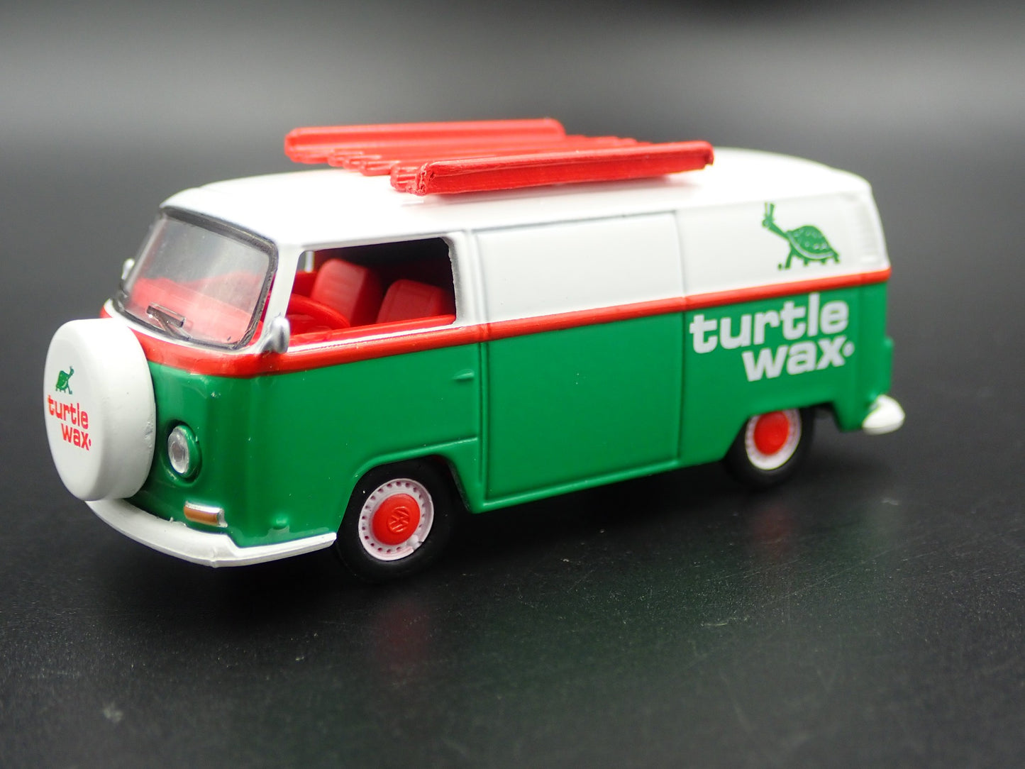 1967-1979 VW VOLKSWAGEN TYPE 2 T2 PANEL VAN TURTLE WAX 1/64 DIECAST MODEL CAR