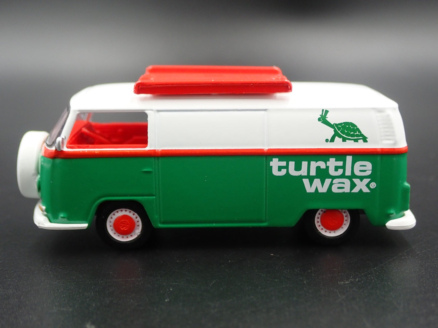 1967-1979 VW VOLKSWAGEN TYPE 2 T2 PANEL VAN TURTLE WAX 1/64 DIECAST MODEL CAR