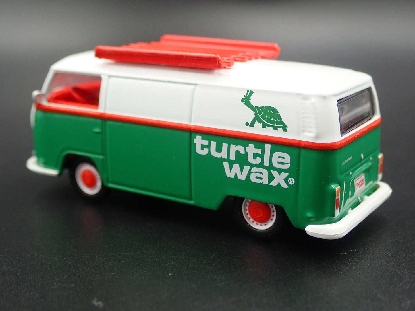 1967-1979 VW VOLKSWAGEN TYPE 2 T2 PANEL VAN TURTLE WAX 1/64 DIECAST MODEL CAR