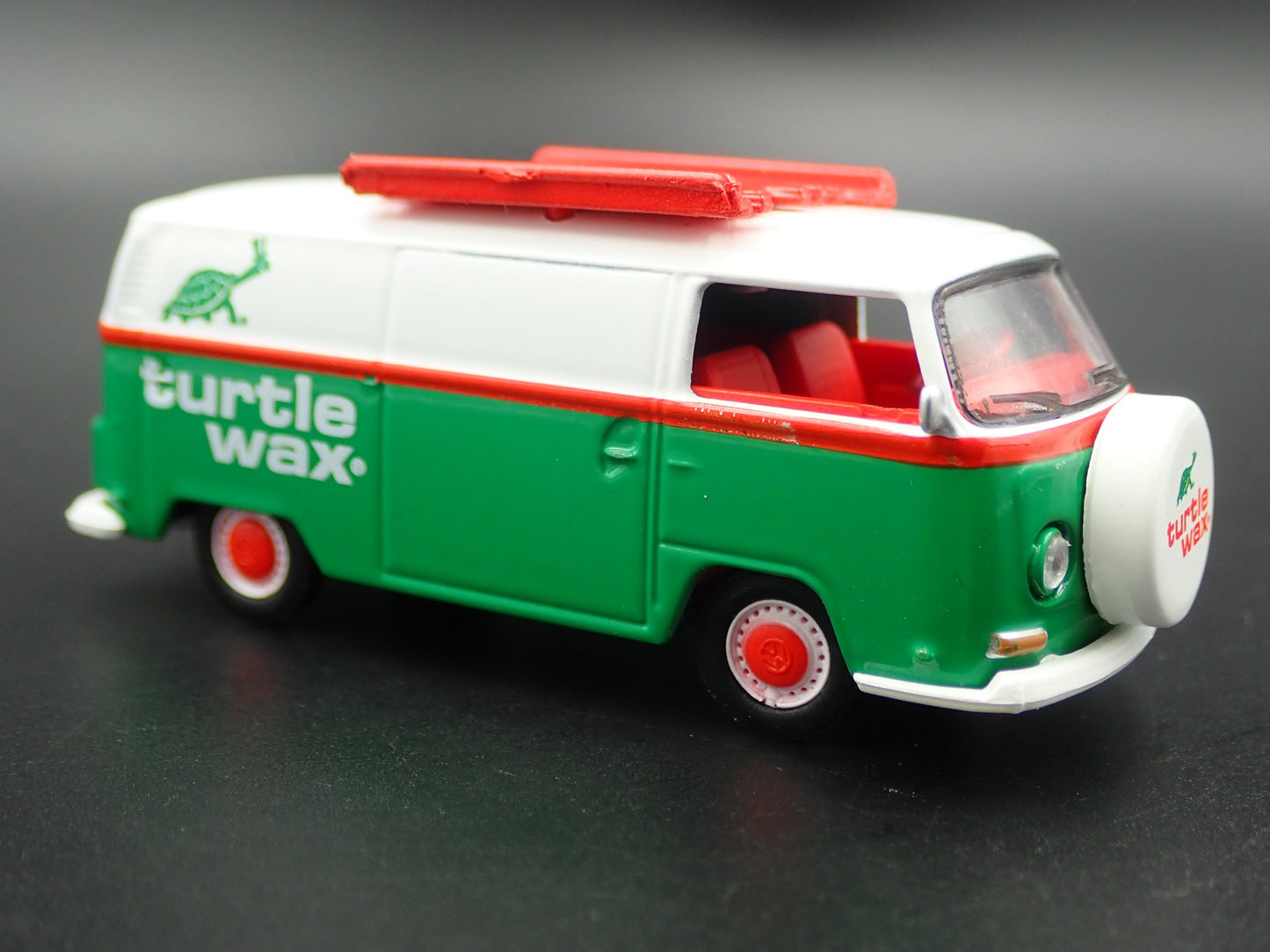 1967-1979 VW VOLKSWAGEN TYPE 2 T2 PANEL VAN TURTLE WAX 1/64 DIECAST MODEL CAR