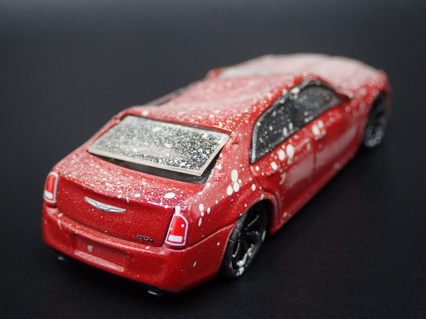 2011-2023 CHRYSLER 300 SRT ROLLOVER WRECK 1:64 SCALE DIORAMA DIECAST MODEL CAR
