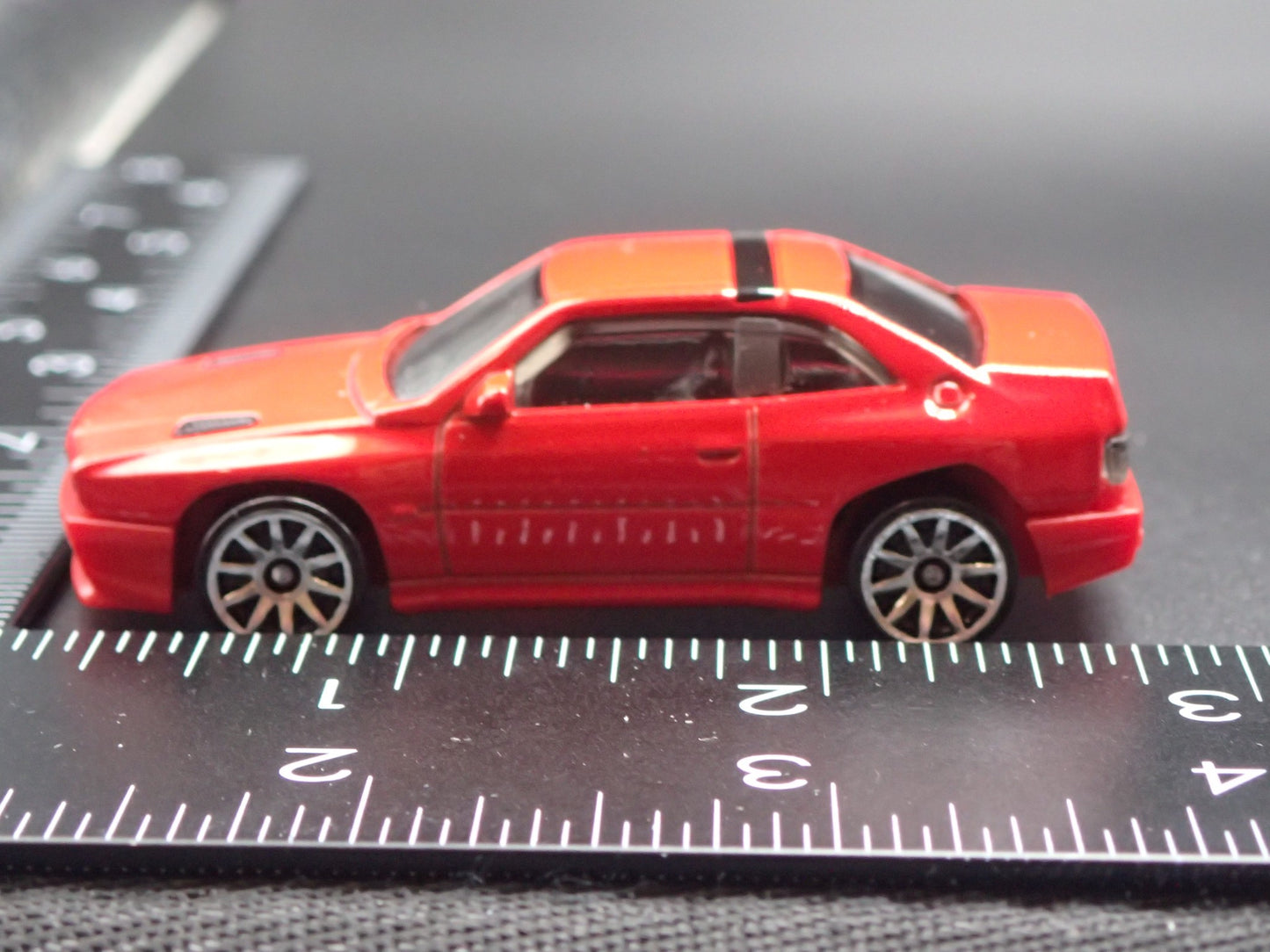 1990-1996 MASERATI SHAMAL RED 1:64 SCALE COLLECTIBLE DIORAMA DIECAST MODEL CAR