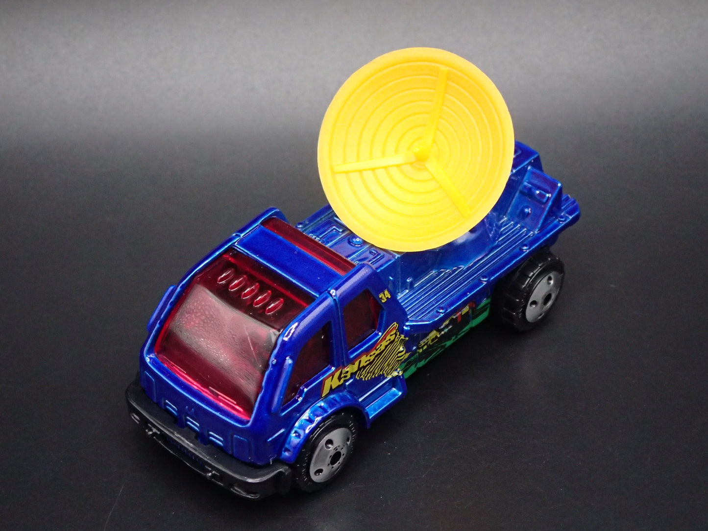 WEATHER RADAR TRUCK KANSAS BLUE 1:64 MB SCALE DIECAST MODEL CAR