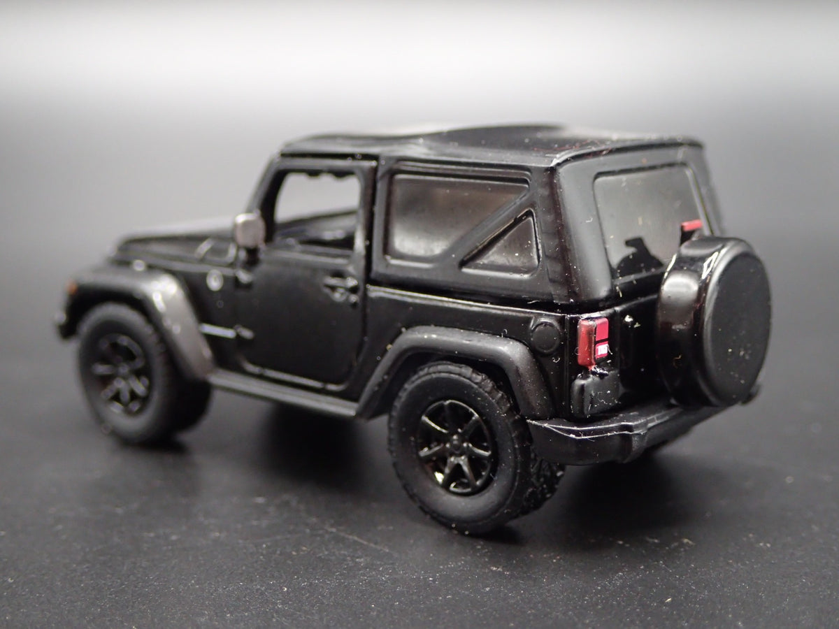 2006 - 2018 JEEP WRANGLER JK 2 TWO DOOR 1/64 SCALE DIORAMA DIECAST MODEL CAR-Burning Rubber Toy Company