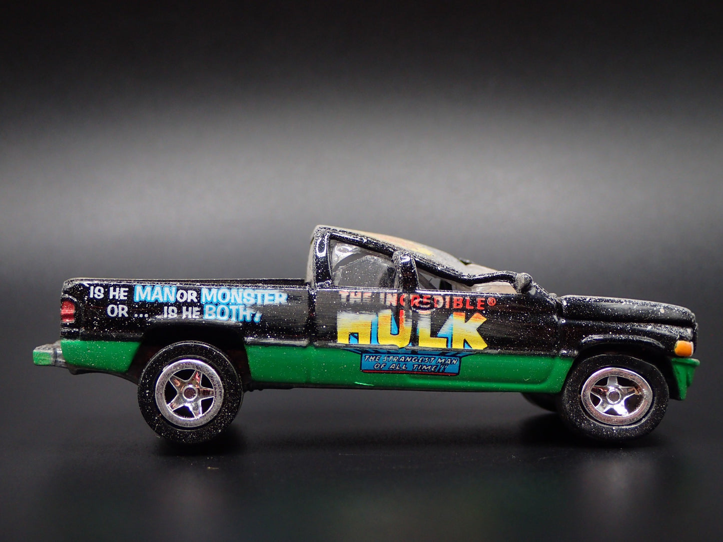 1994-2001 DODGE RAM 1500 PICKUP TRUCK HULK SMASHED  1/64 SCALE DIECAST MODEL