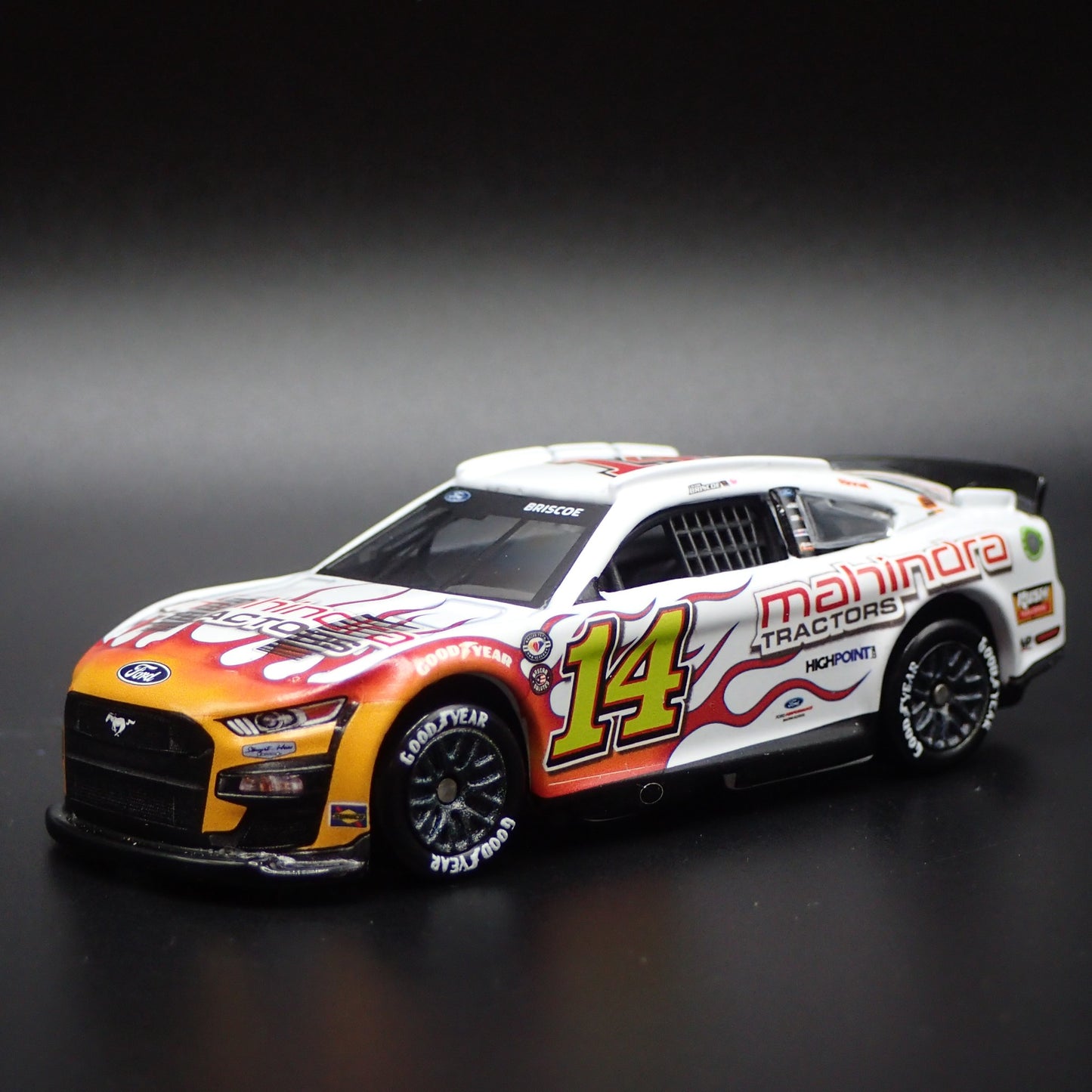 2023 FORD MUSTANG 14 CHASE BRISCOE MAHINDRA NASCAR 1:64 SCALE DIECAST MODEL CAR