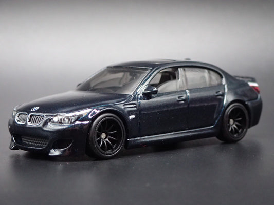 2004-2010 BMW M5 E60 BLACK 4 FOUR DOOR 1:64 SCALE COLLECTIBLE DIECAST MODEL CAR